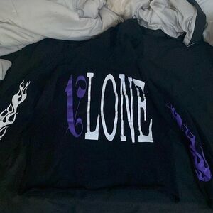 Vlone x palm angels hoodie